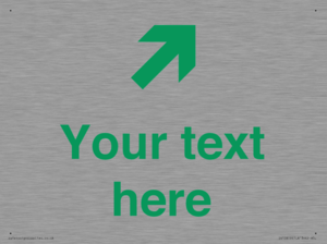 Custom Safe Condition inverse: Green Up right arrow